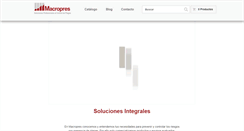 Desktop Screenshot of macropres.com
